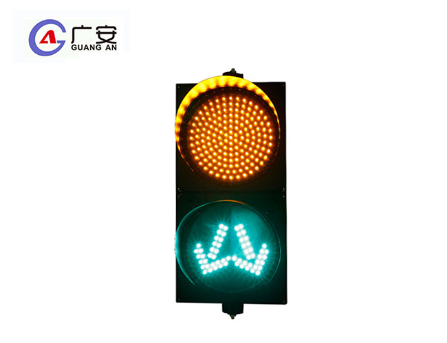 300 黄闪分道灯两单元