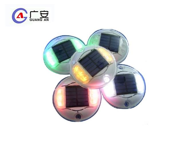 太阳能10灯圆形塑料道钉